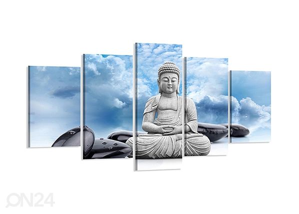 Картина из 5-частей Буда 200x100 см