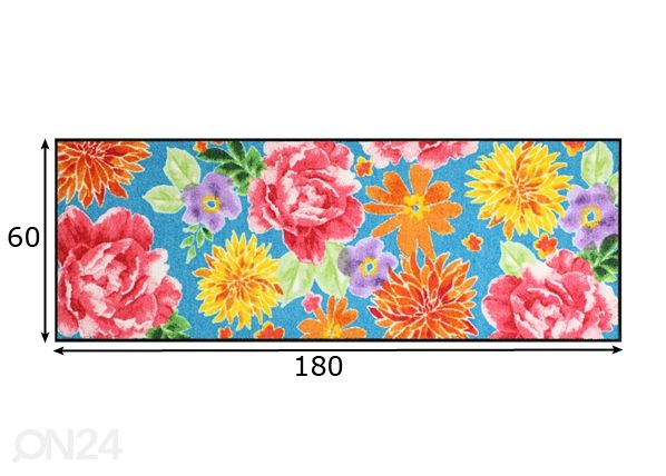Ковер Big Roses 60x180 cm размеры
