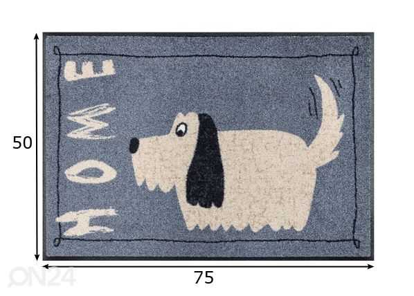 Ковер Doggy Home 50x75 cм размеры