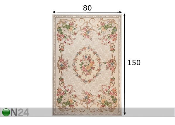 Ковер Flomi Florence 80x150 cm размеры