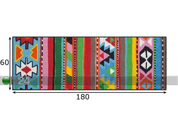 Ковер Inka 60x180 cm размеры