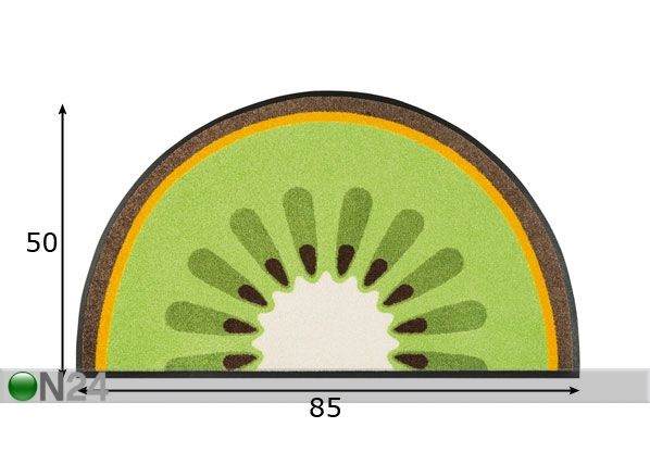 Ковер Kiwi 50x85 cm размеры