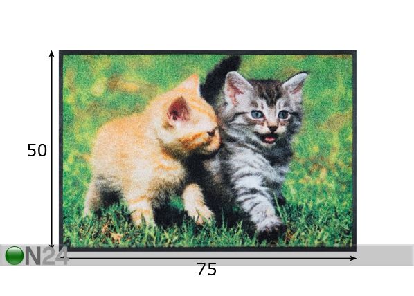 Ковер Lovely Cats 50x75 cm размеры
