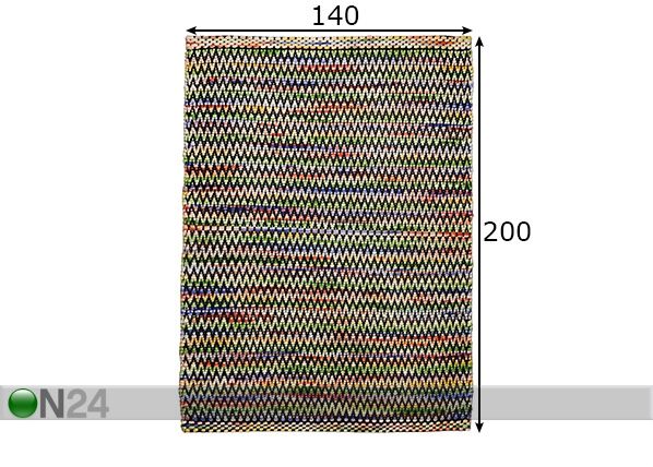 Ковер Modern-Weave 140x200 см размеры