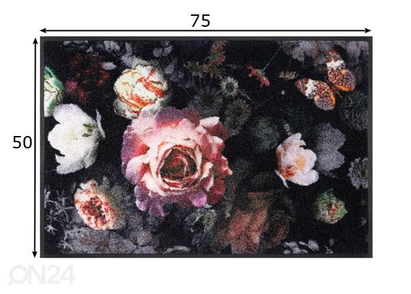 Ковер Night Roses 50x75 см размеры