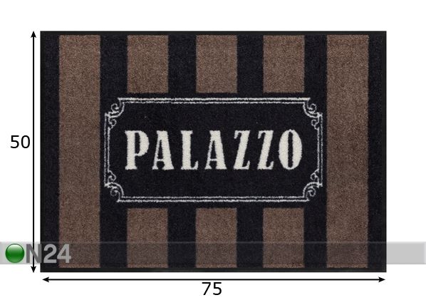 Ковер Palazzo Stripes 50x75 cm размеры