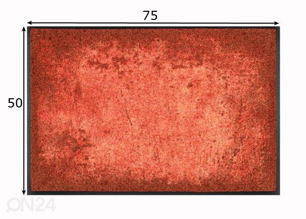 Ковер Shades of Red 50x75 см размеры