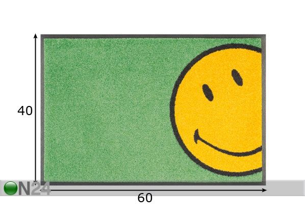 Ковер Smiley Hidden 40x60 cm размеры