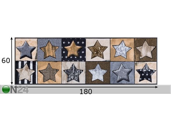 Ковер Star Parade 60x180 cm размеры