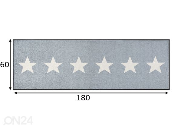 Ковер Stars 60x180 см