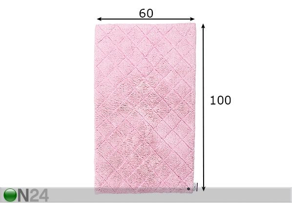 Коврик для ванной Cotton Pattern 60x100 см размеры