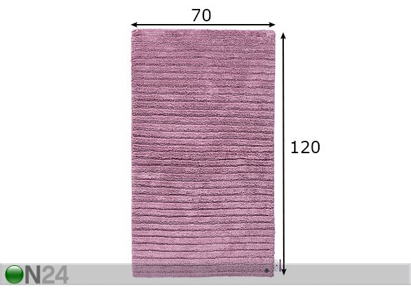 Коврик для ванной Cotton Stripe 70x120 см размеры
