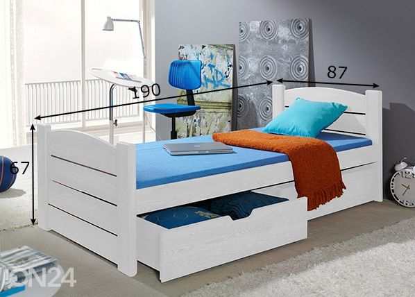 Комплект детской кровати 80x180 cm размеры