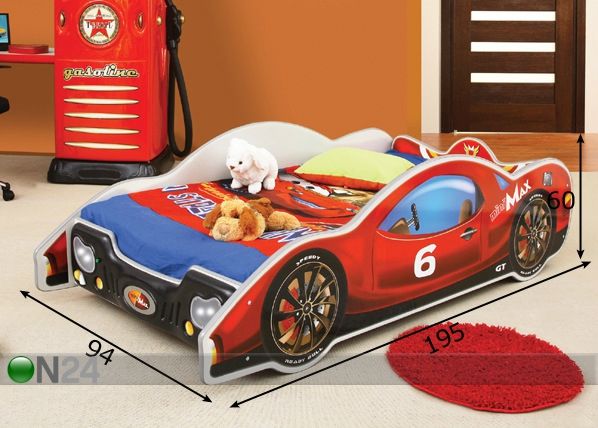 Комплект детской кровати Max 90x180 cm размеры