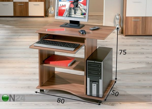 Компьютерный стол Adda размеры