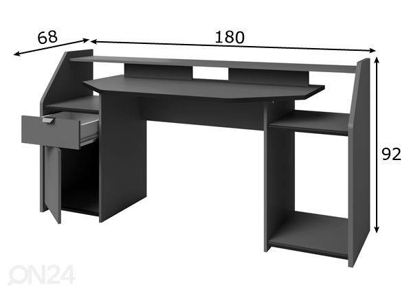 Компьютерный стол Set Up размеры