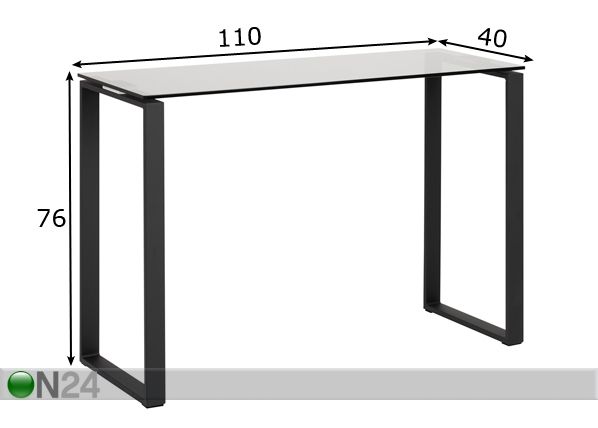 Консольный стол Katrine размеры
