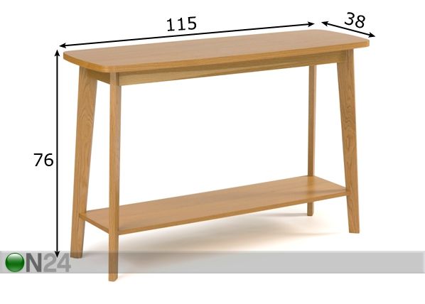 Консольный стол Kensal Console Table размеры