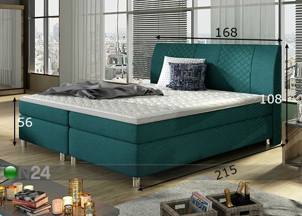 Континентальная кровать 160x200 cm размеры