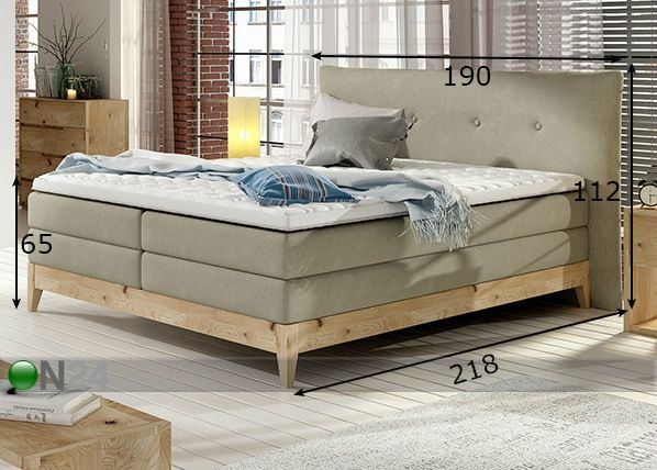 Континентальная кровать 160x200 cm размеры