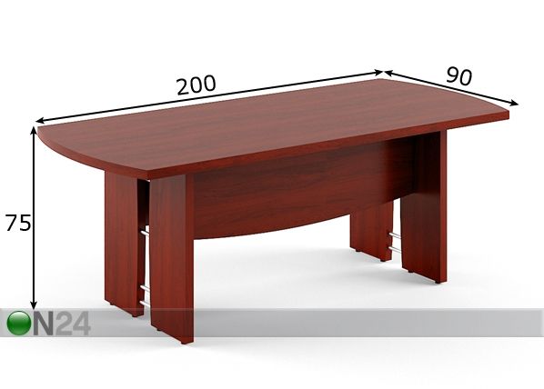Конференц-стол Born 200x90 cm размеры