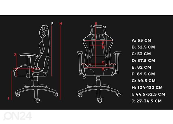 Кресло для геймера Genesis Trit 500 RGB, черный размеры
