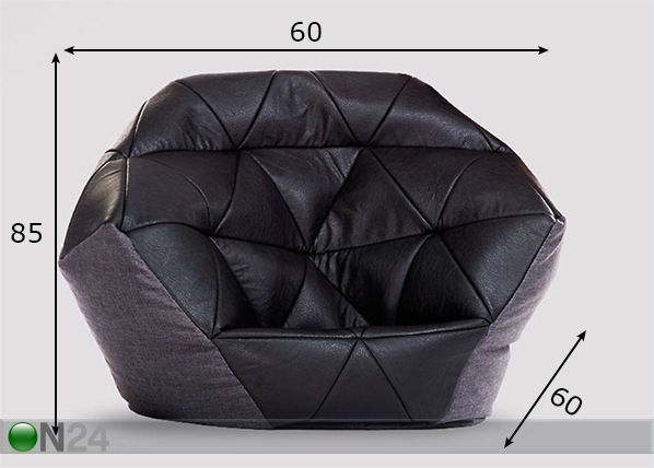 Кресло-мешок Avatar размеры