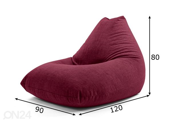 Кресло-мешок Bella Vogue 300L размеры