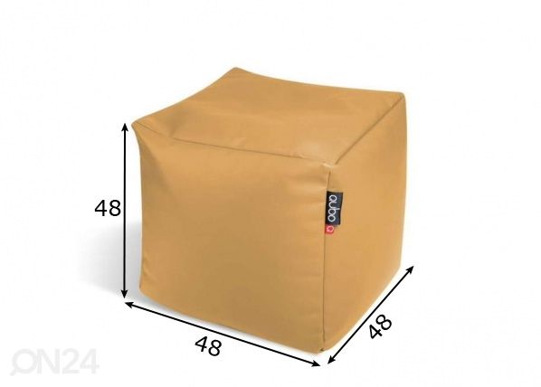 Кресло-мешок Qubo™ Cube 50 размеры