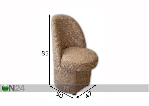 Кресло с ящиком размеры