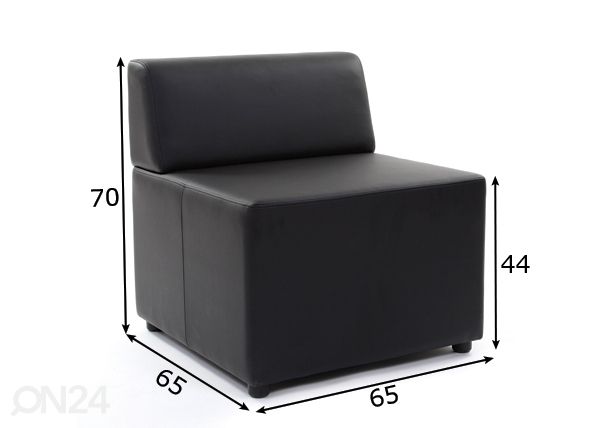 Кресло Optima размеры