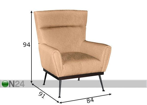 Кресло Sofa размеры