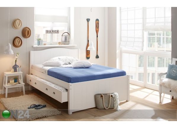 Кровать с двумя ящиками 140x200 cm