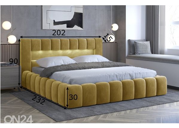 Кровать с ящиком Victoria 180x200 cm размеры