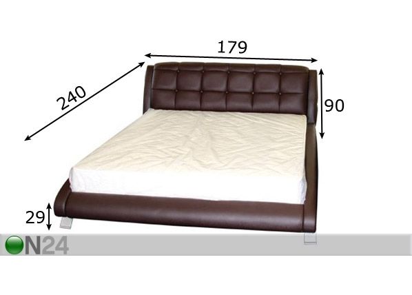 Кровать 160x200 cm размеры