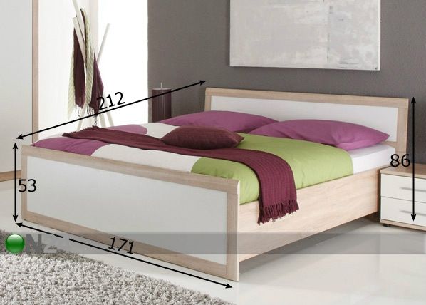 Кровать 160x200cm размеры
