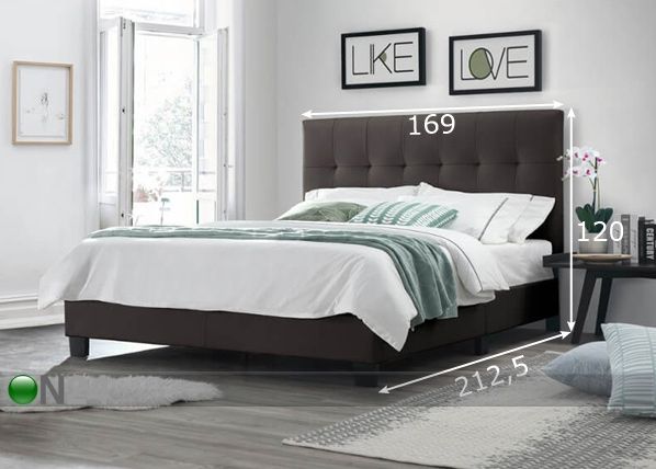 Кровать Bianca 160x200 cm размеры