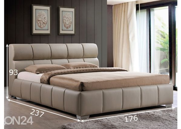 Кровать Bolonia 160x200 cm размеры