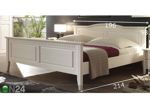 Кровать Bozen 180x200 cm размеры