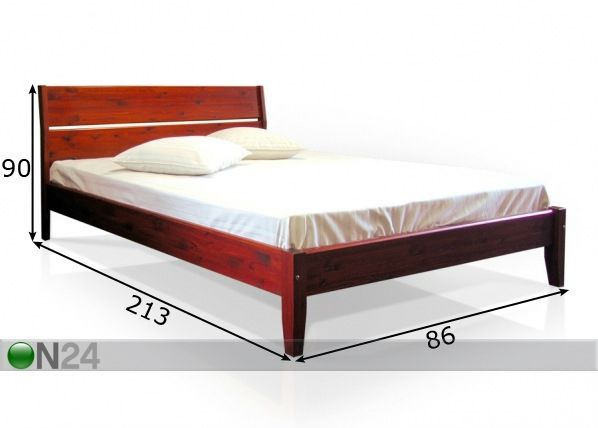 Кровать Classic 1 берёза 80x200 cm размеры
