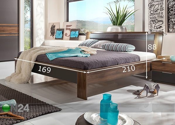 Кровать Fame 160x200 cm размеры