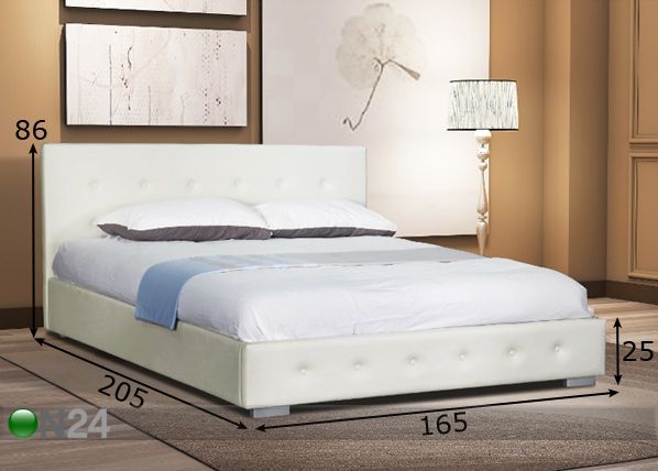 Кровать Igor 160x200 cm размеры
