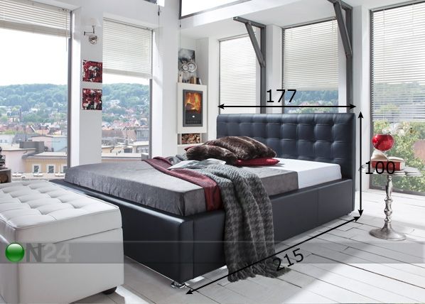 Кровать Isabel 160x200 cm размеры