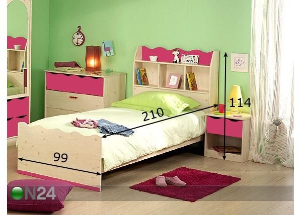 Кровать Lolita 90x200cm размеры
