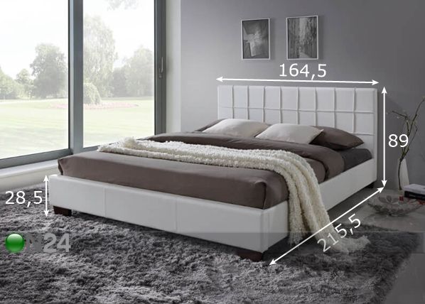 Кровать Ralph 160x200 cm размеры