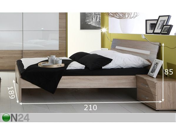 Кровать Sanary 180x200 см размеры