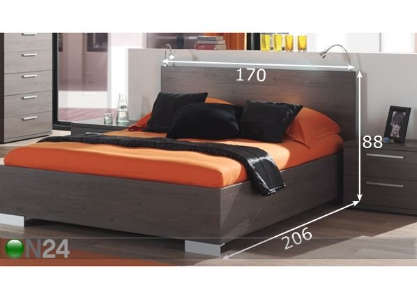 Кровать Stella 160x200 cm размеры