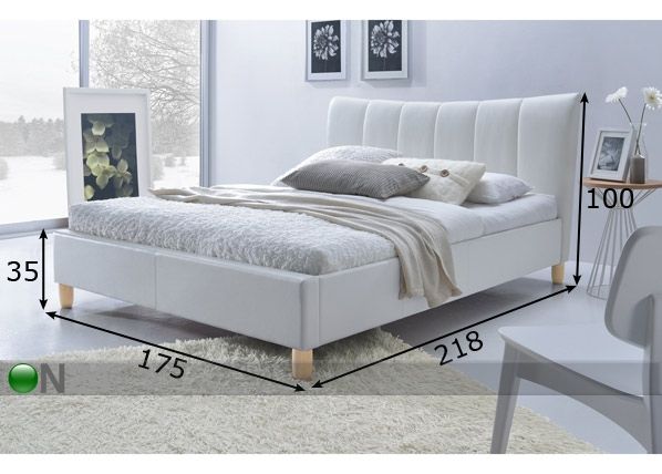 Кровать Sylvie 160x200 cm размеры