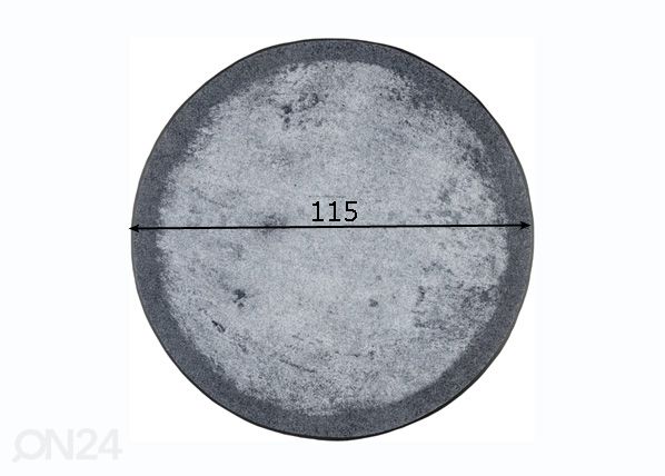 Круглый ковер Shades of Grey Ø 115 см размеры