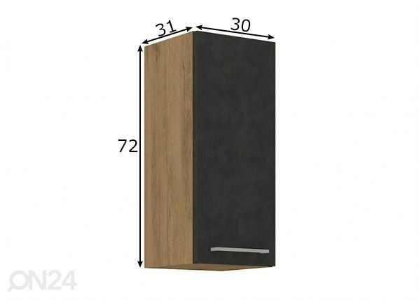 Кухонный шкаф (верхний) 30 cm размеры